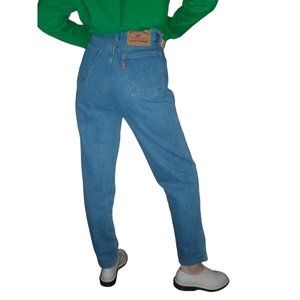 Vintage 80s 90s khi l.e.i. High Waisted Mom Jeans with Tapered Leg | Size 9/10